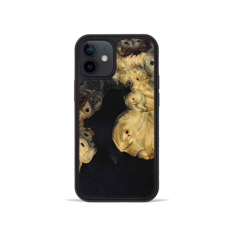 iPhone 12 mini Wood Phone Case - Vanesa (Wood Burl, 829767)