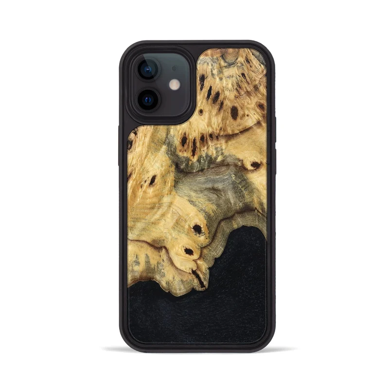 iPhone 12 Wood Phone Case - Eliezer (Wood Burl, 829763)
