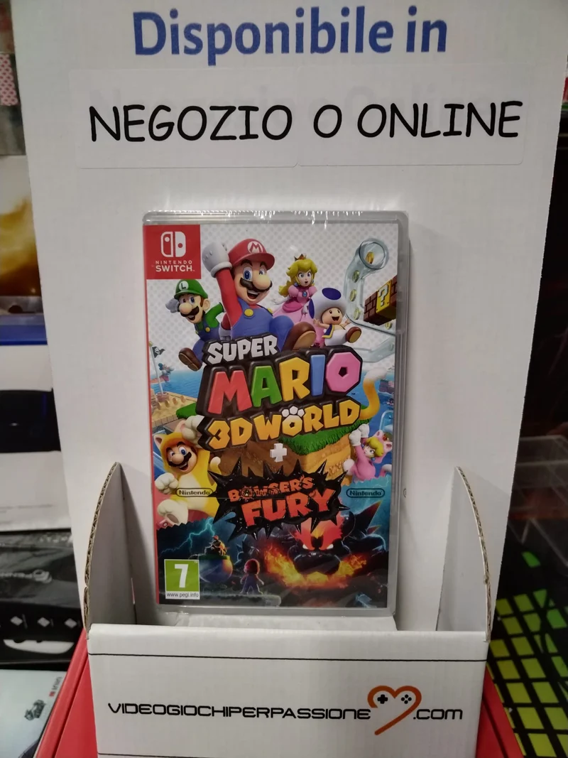Super Mario 3D Worlds + Bowser's Fury Nintendo Switch Edizione Europea