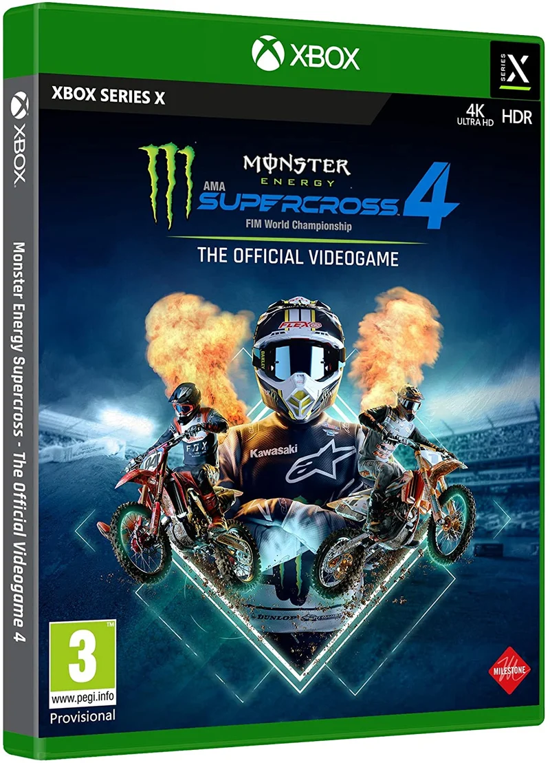 Monster Energy Supercross 4 Xbox Series X Edizione Europea