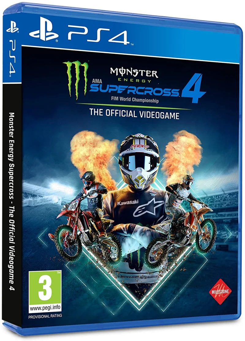 Monster Energy Supercross 4 Playstation 4 Edizione Europea