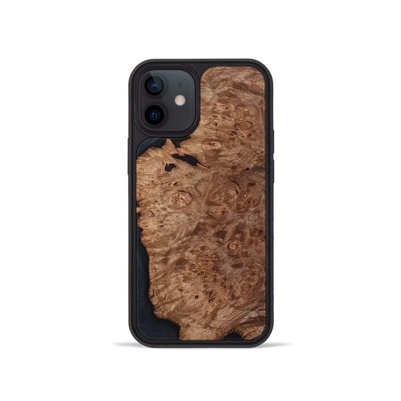 iPhone 12 mini Wood Phone Case - Sylvie (Wood Burl, 829759)
