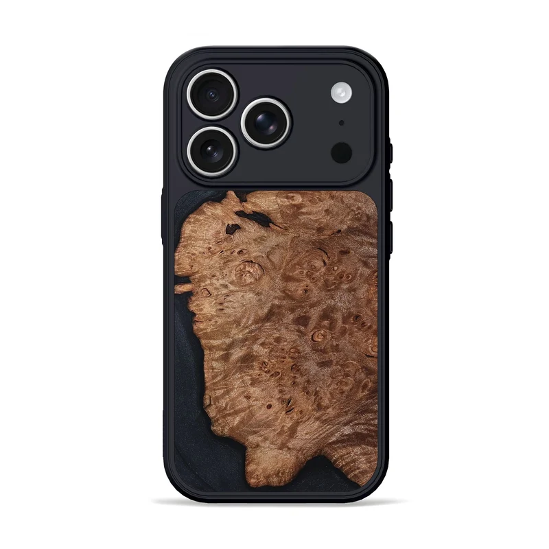 iPhone 17 Pro Wood Phone Case - Sylvie (Wood Burl, 829759)