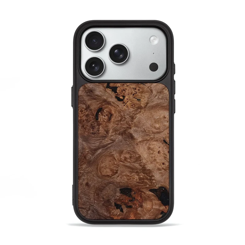 iPhone 18 Pro Wood Phone Case - Emmy (Wood Burl, 829756)