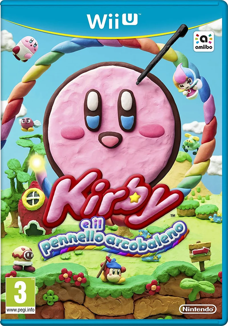 KIRBY E IL PENNELLO ARCOBALENO NINTENDO WIIU (versione italiana)