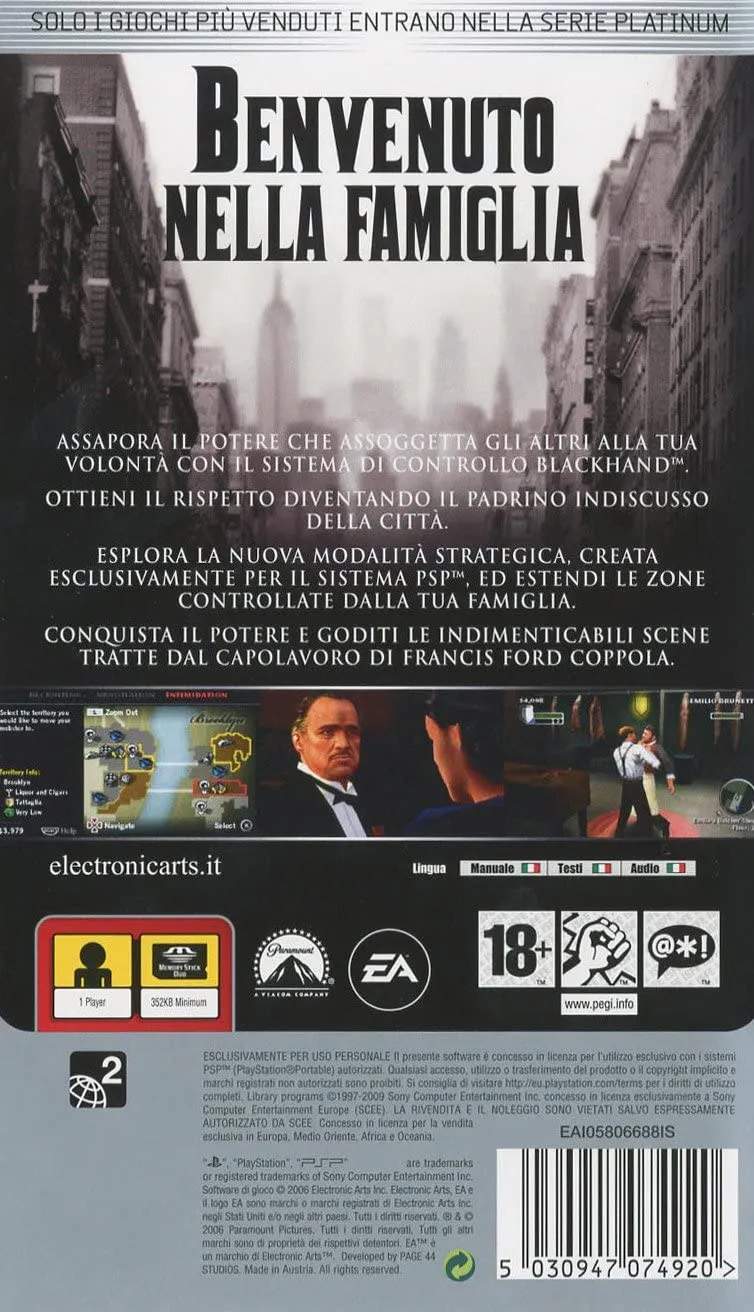 IL PADRINO PSP (IN ITALIANO)