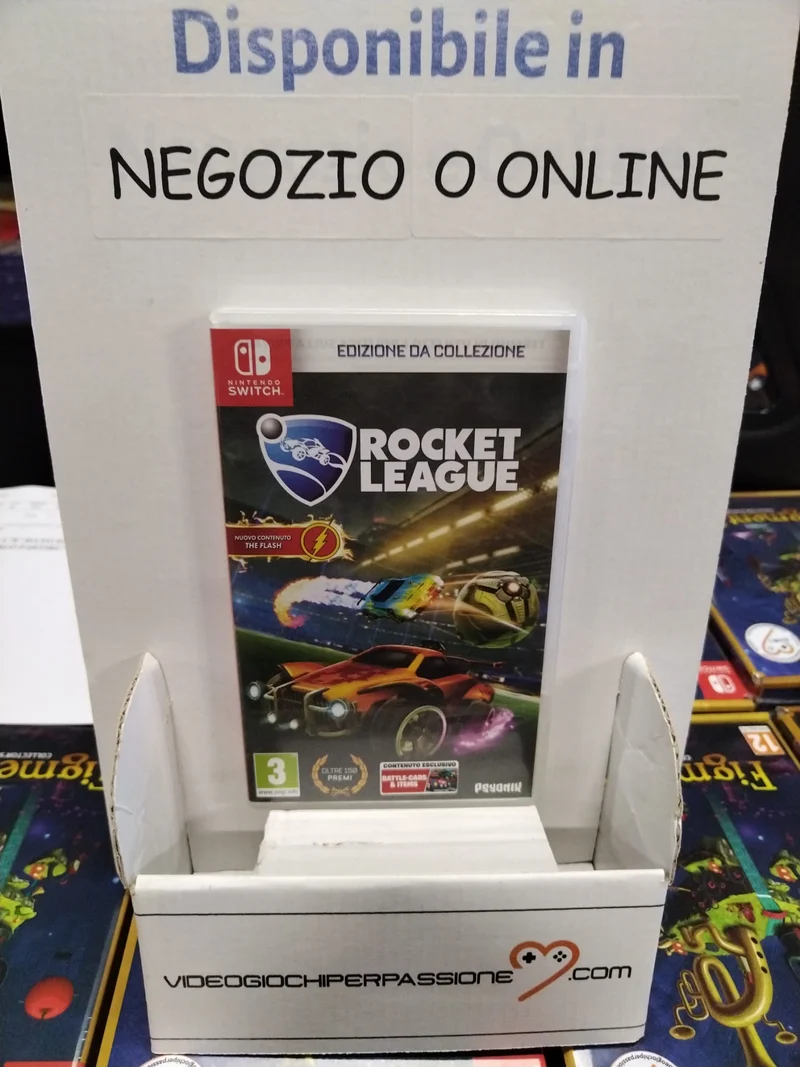 ROCKET LEAGUE EDIZIONE DA COLLEZIONE -NINTENDO SWITCH (usato garantito)