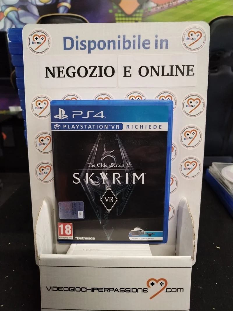 THE ELDER SCROLLS V SKYRIM VR PS4 (completamente in italiano)(usato garantito)