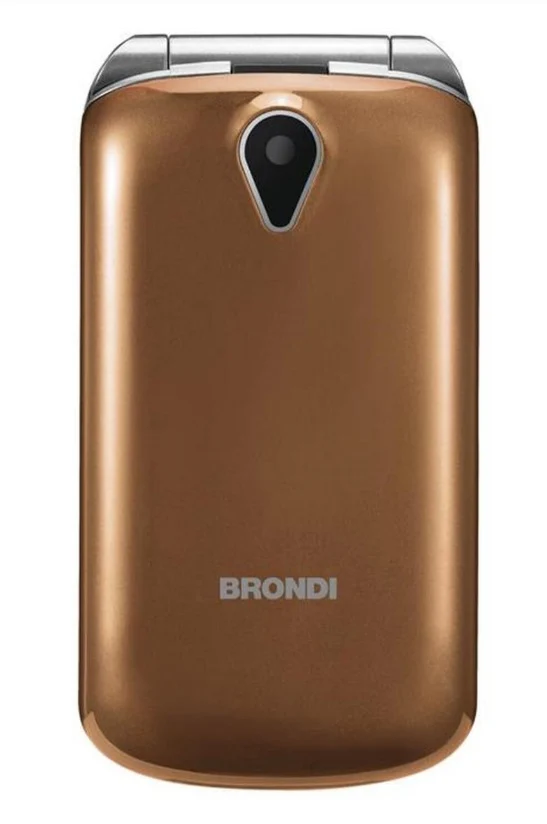 Brondi Cellulare Amico Mio 4g Bronze
