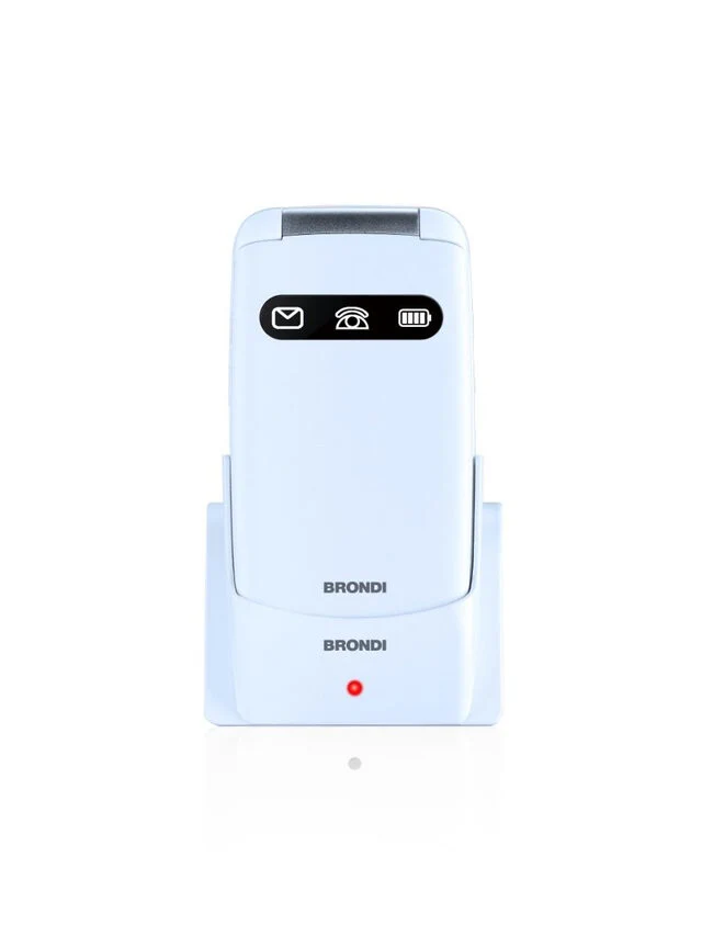 Brondi Amico Favoloso 7,11 cm (2.8") Bianco Telefono di livello base