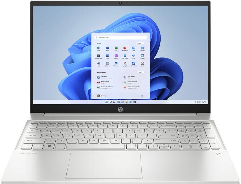 HP Pavilion 15-eg2017nl Intel® Core™ i7 i7-1255U Computer portatile 39,6 cm (15.6") Full HD 16 GB DDR4-SDRAM 1 TB SSD Wi-Fi 5 (802.11ac) Windows 11 Home Argento
