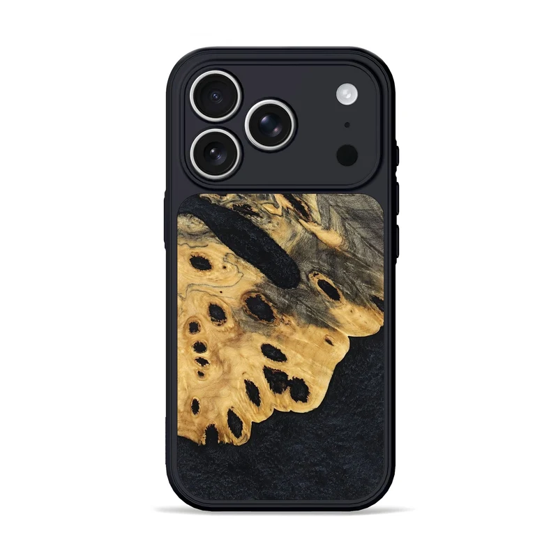 iPhone 17 Pro Wood Phone Case - Hope (Wood Burl, 829754)