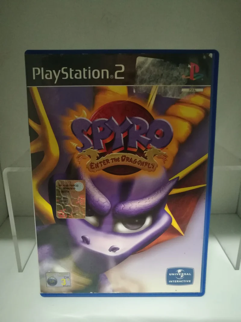 SPYRO ENTER THE DRAGONFLY PS2 (usato garantito)(manca il manuale)