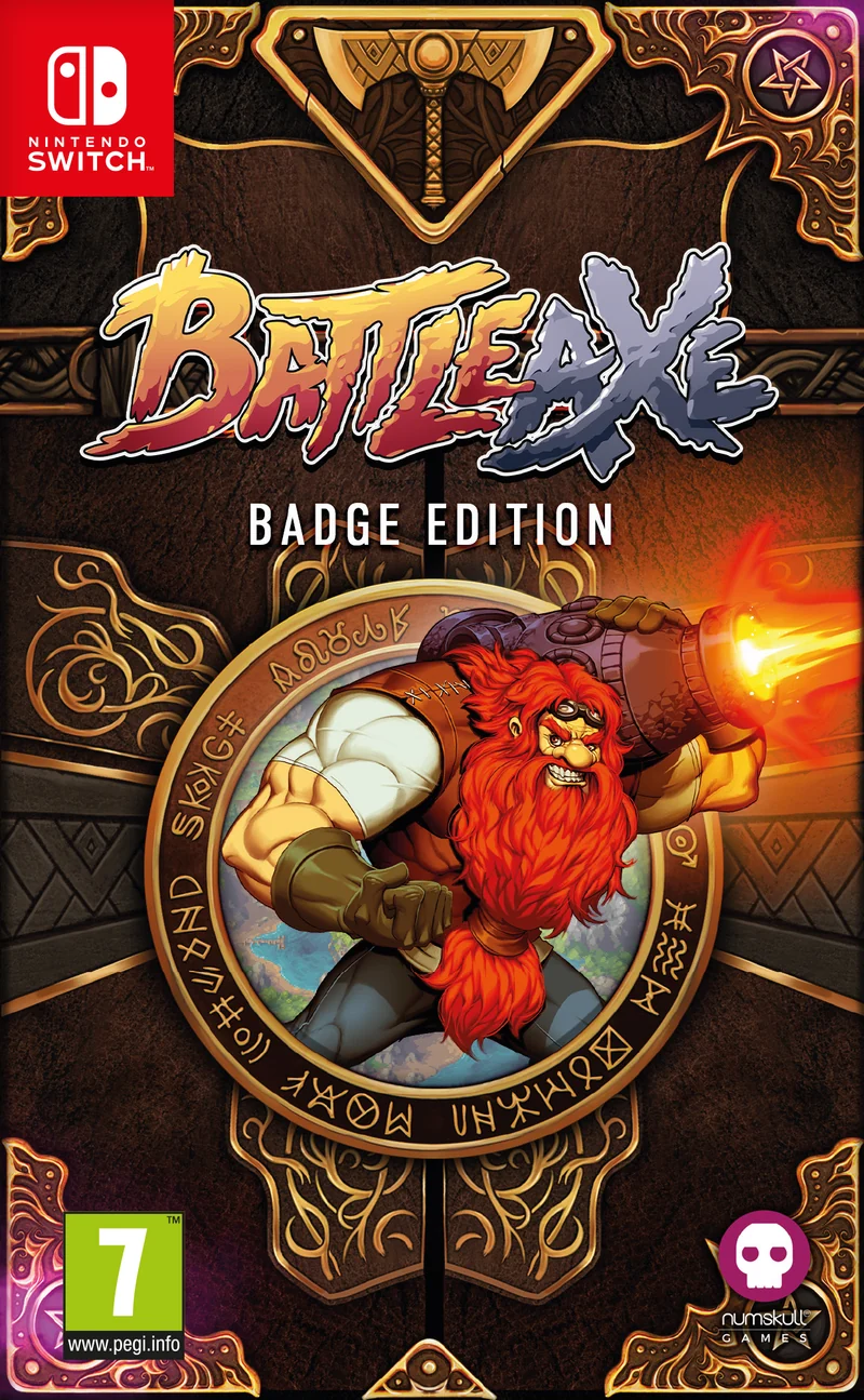 Battle Axe Badge Edition Nintendo Switch Edizione Regno Unito