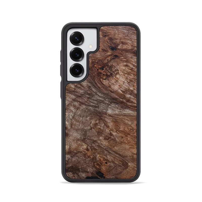 Galaxy S25 Wood Phone Case - Breana (Wood Burl, 829749)