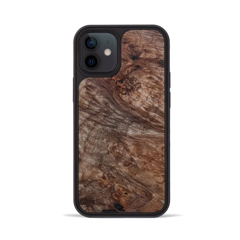 iPhone 12 Wood Phone Case - Breana (Wood Burl, 829749)