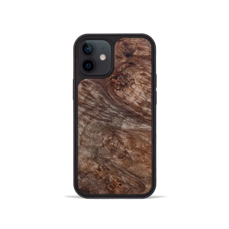iPhone 12 mini Wood Phone Case - Breana (Wood Burl, 829749)