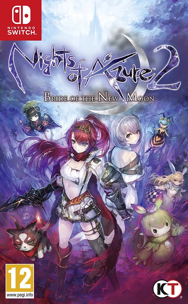 Nights of Azure 2: Bride of the New Moon Nintendo Switch Edizione Regno Unito