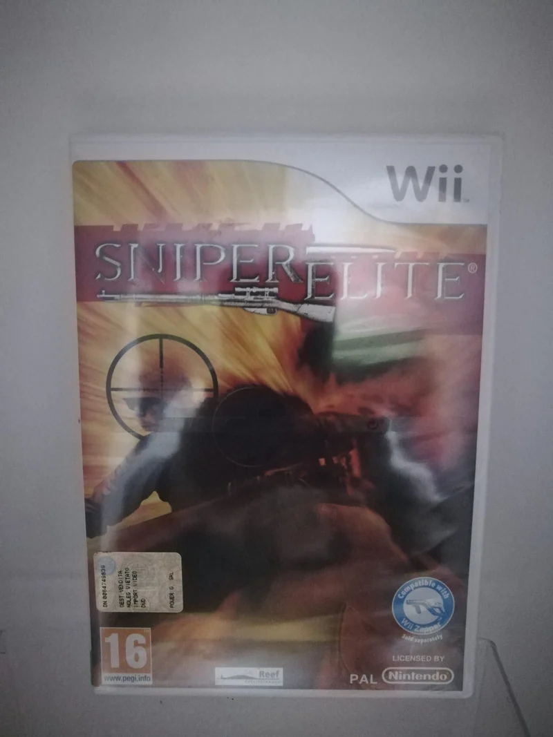 SNIPER ELITE NINTENDO WII (versione inglese con italiano)