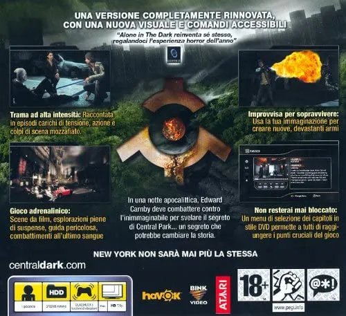 ALONE IN THE DARK INFERNO PS3 (versione italiana)