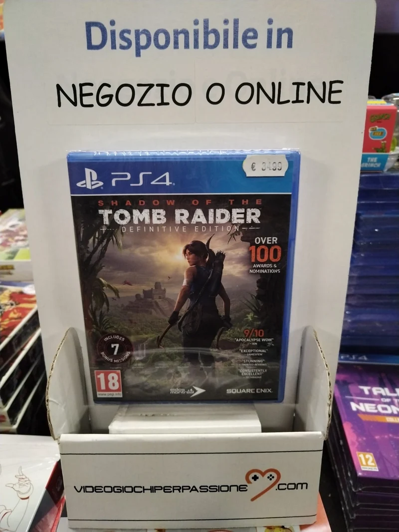 SHADOW OF THE TOMB RAIDER DEFINITIVE EDITION PS4