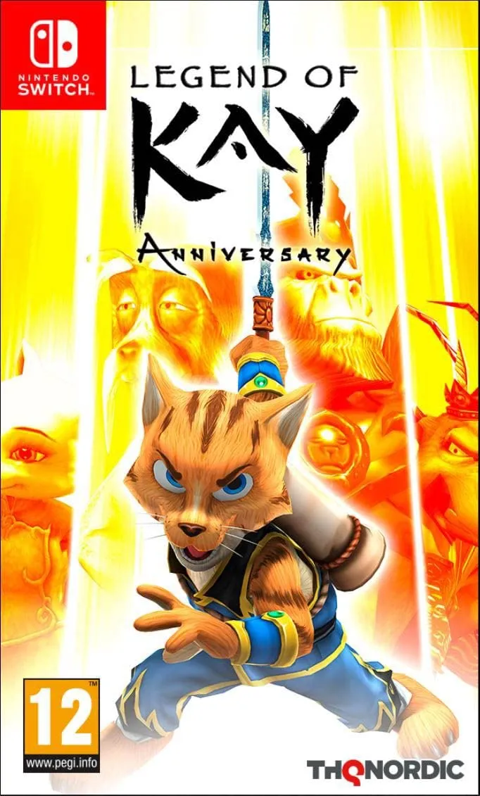 LEGEND OF KAY - ANNIVERSARY NINTENDO SWITCH