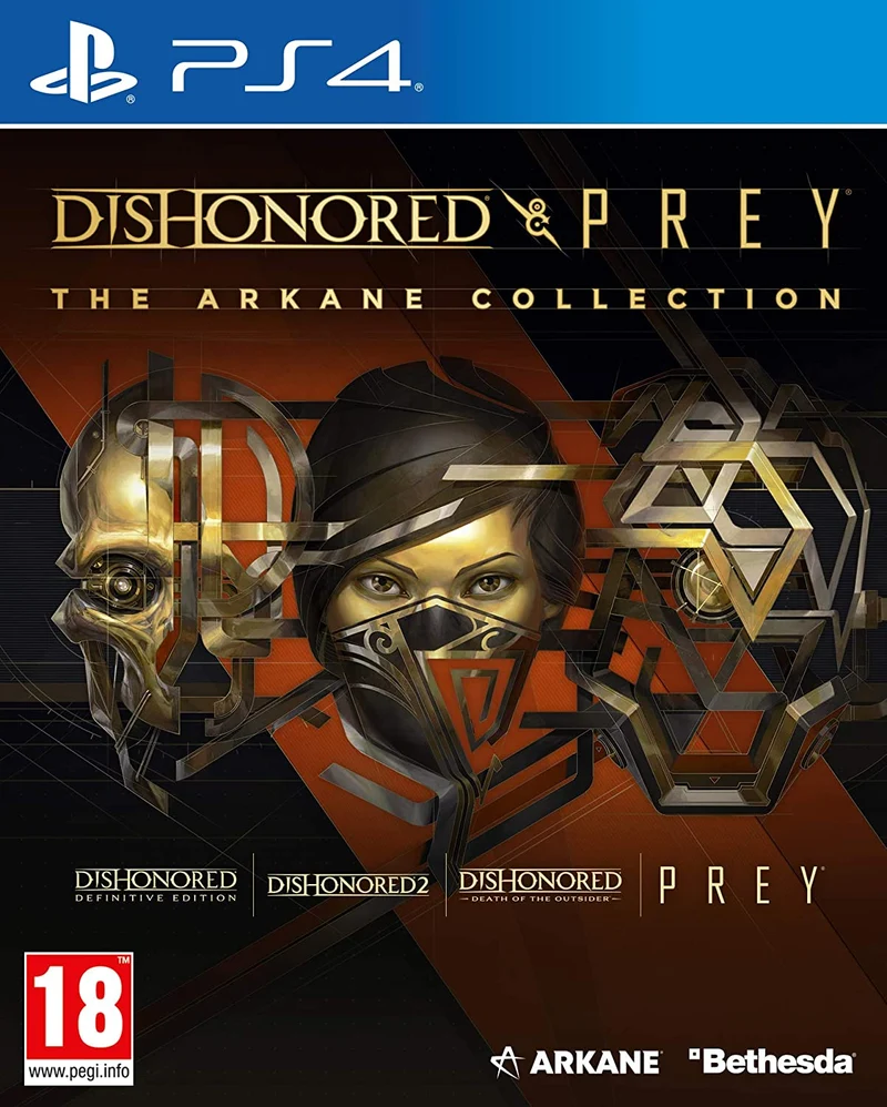 DISHONORED & PREY THE ARKANE COLLECTON PS4 (versione italiana)