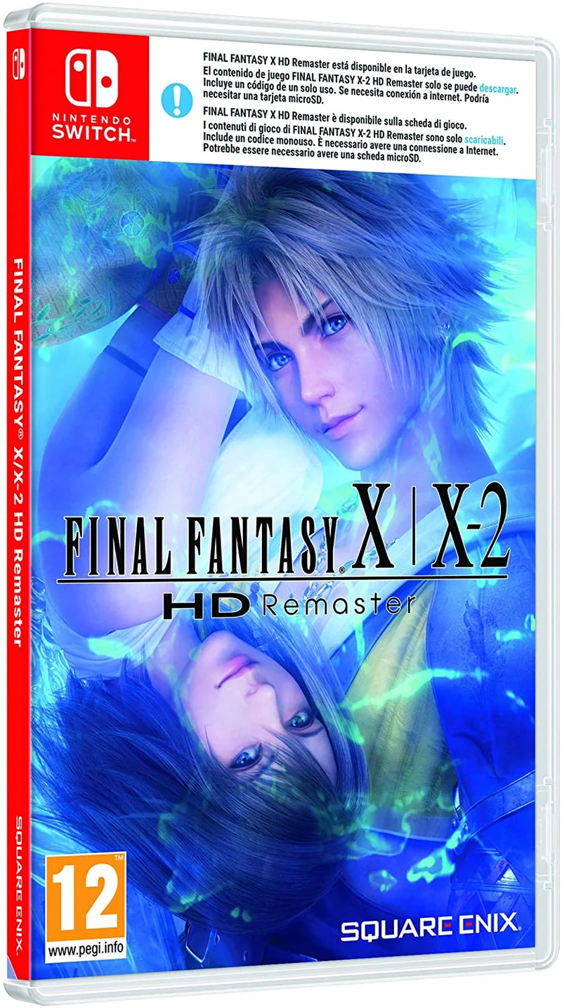 FINAL FANTASY X|X-2 HD REMASTER NINTENDO SWITCH (versione italiano /spagnolo)