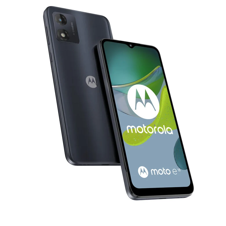 Motorola moto e13 (batteria 5000 mAH, Dolby Atmos Stereo Speakers, 13MP, 2/64 GB espandibile, Display 6.5" HD+, Dual SIM, Android 13)