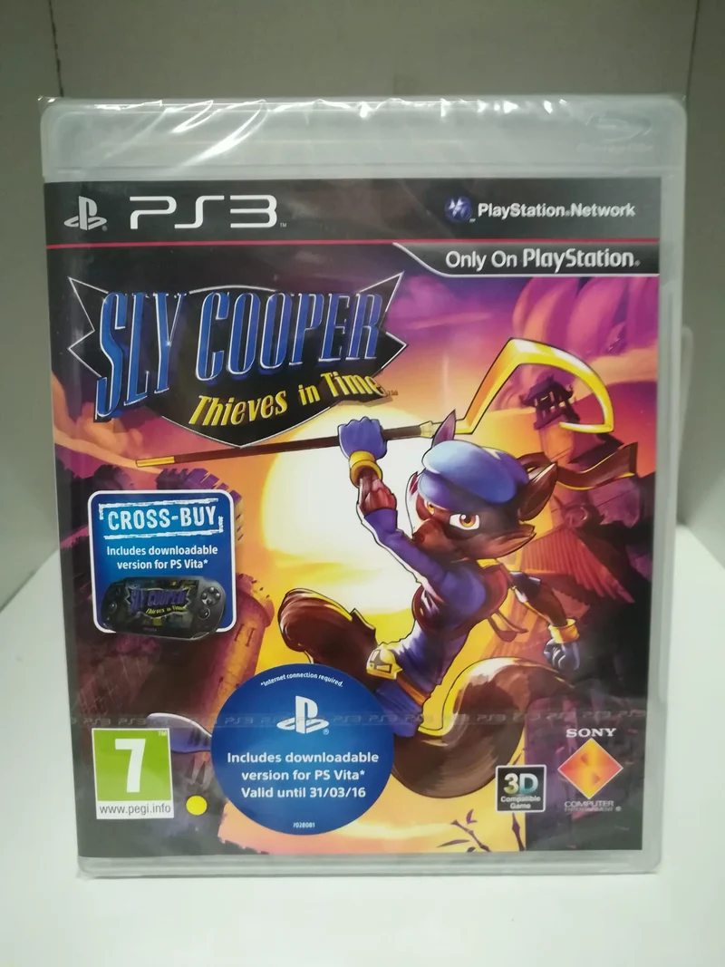 Sly Cooper Ladri Nel Tempo Playstation 3 Edizione Regno Unito