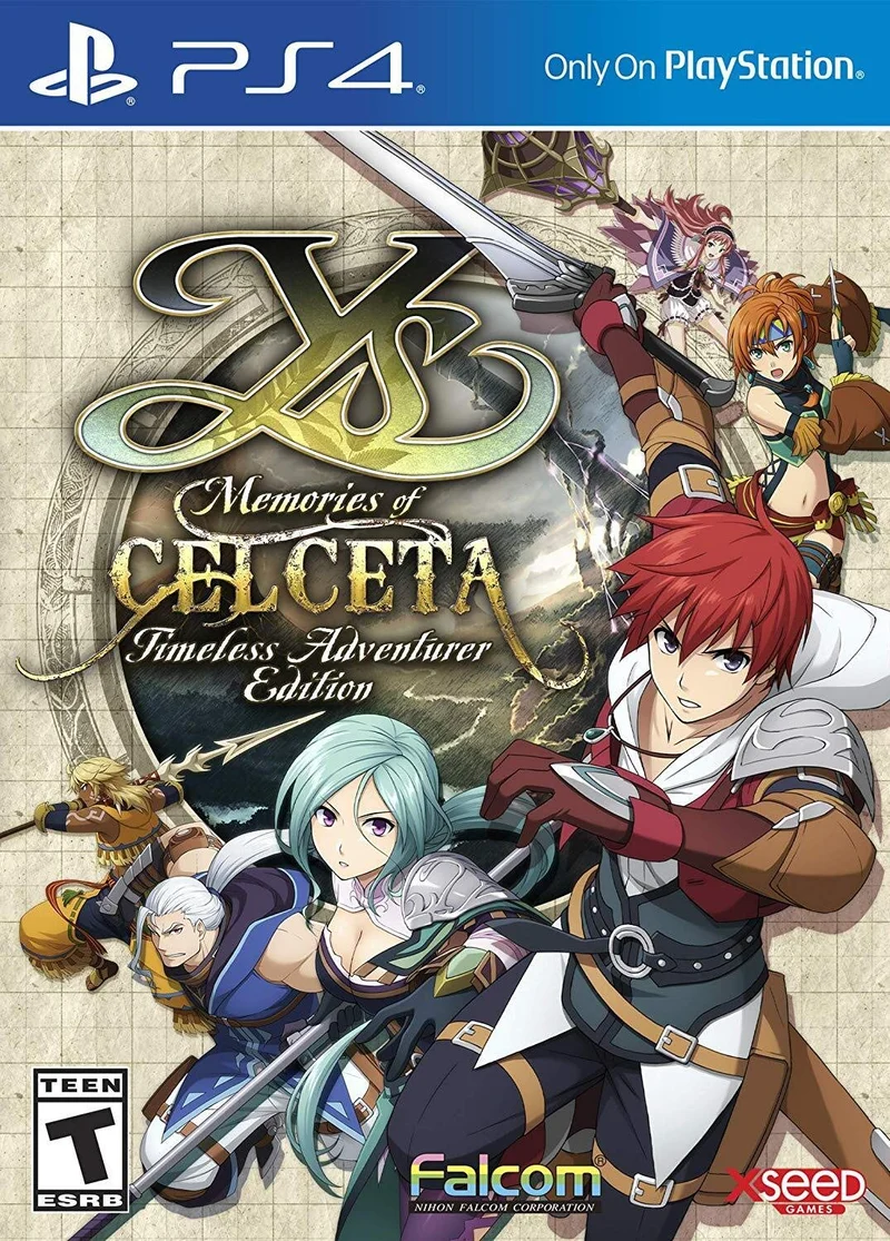 Ys: Memories of Celceta - Timeless Adventurer - PlayStation 4 Edizione Americana