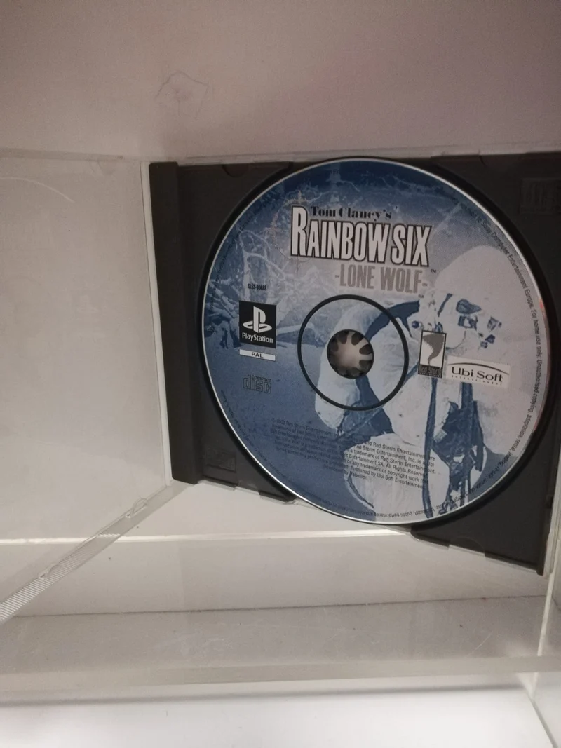 RAINBOW SIX-LONE WOLF- PS1 (usato garantito)(senza custodia)