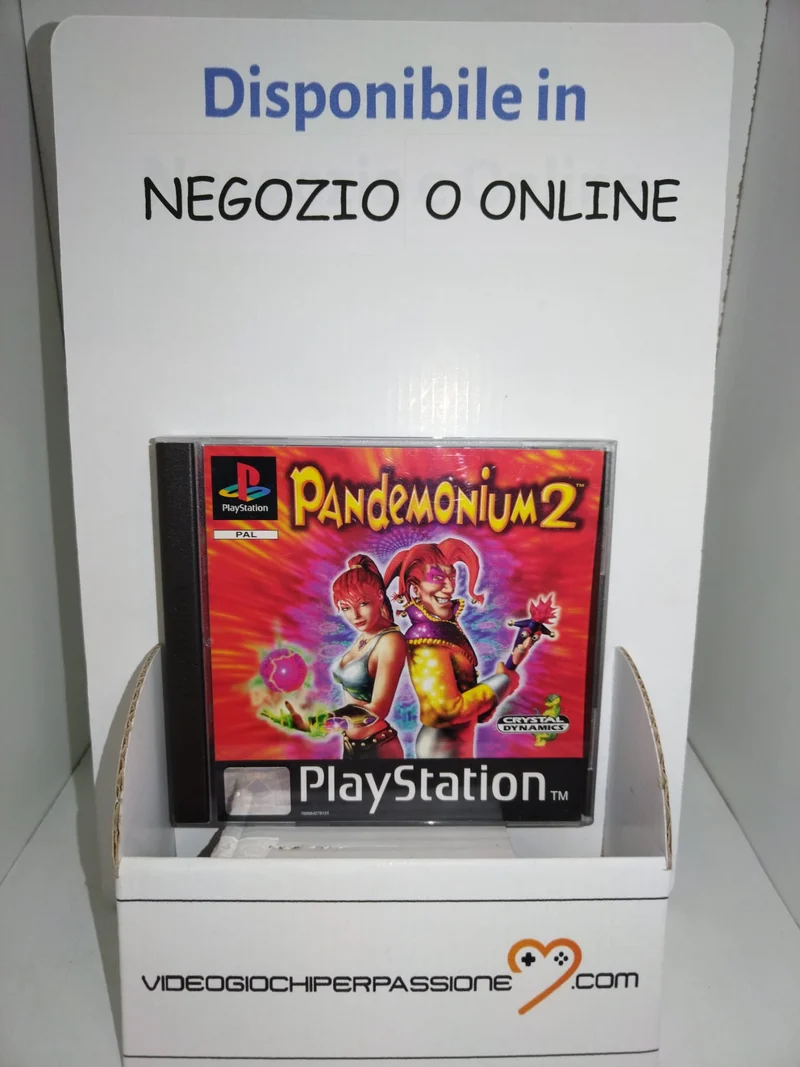 PANDEMONIUM 2 PS1 (usato garantito)(versione europea)