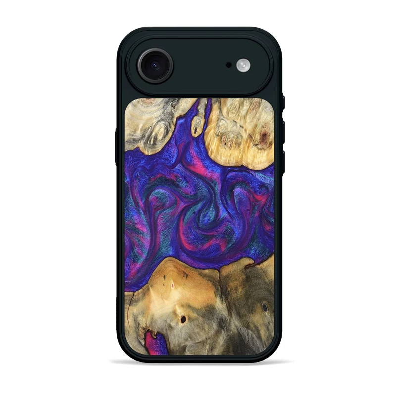 iPhone 17 Air Wood Phone Case - Donie (Purple, 829728)