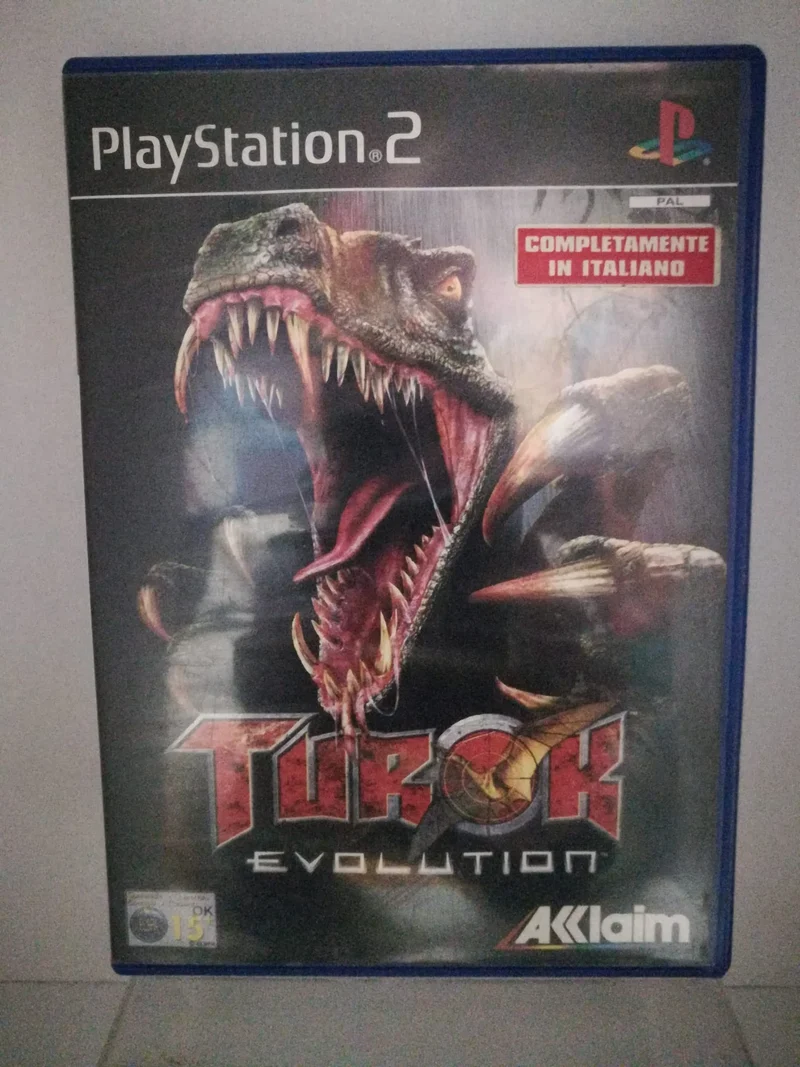 TUROK EVOLUTION PS2 (usato garantito)(manca il manuale)