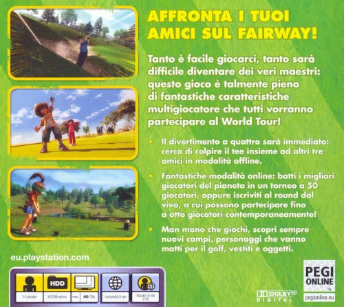 EVERYBODY'S GOLF: WORLD TOUR PS3 (versione italiano)