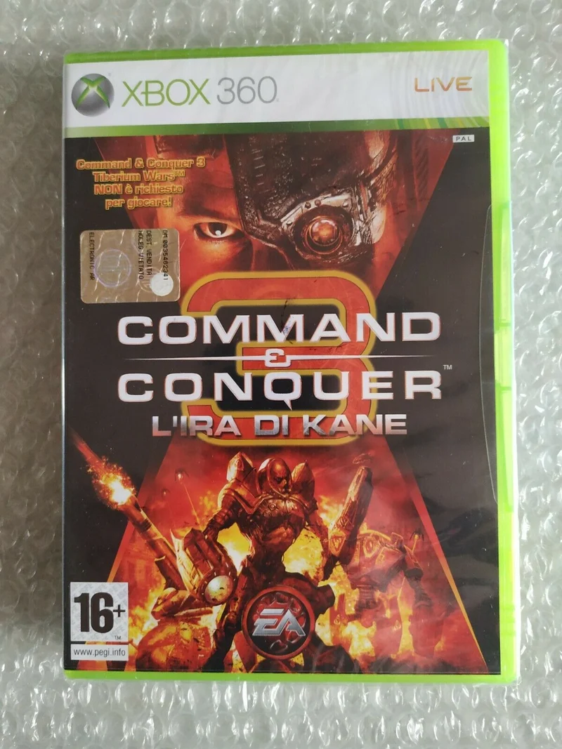 COMMAND E CONQUER 3 L'IRA DI KANE XBOX 360 (versione italiana)(in italiano)