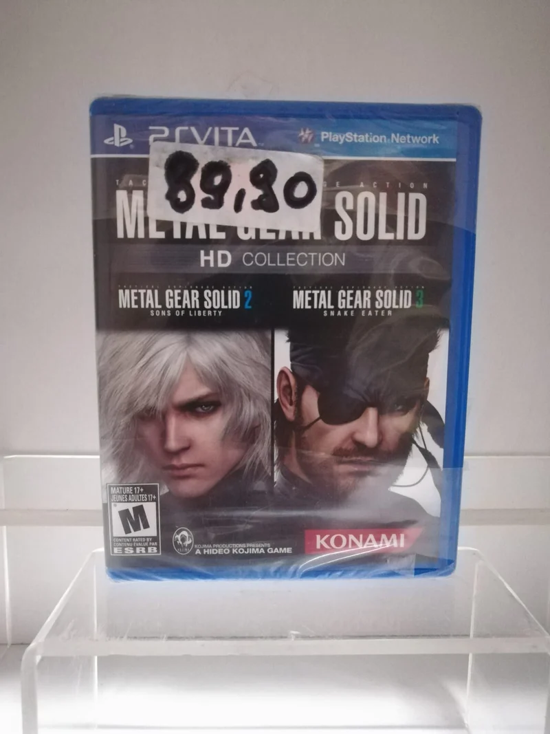 METAL GEAR SOLID HD COLLECTON PS VITA (versione americana)