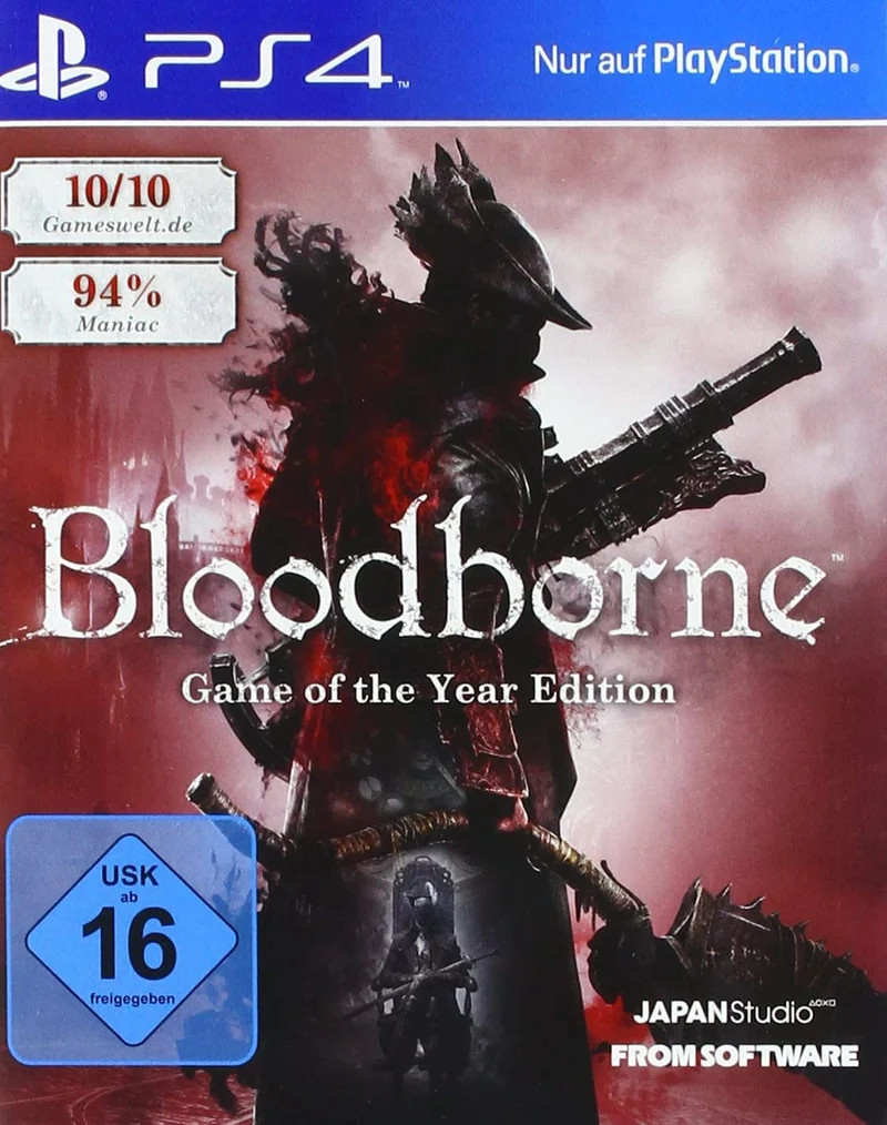 BLOODBORNE game of the year edition (versione tedesca :parlato in italiano)