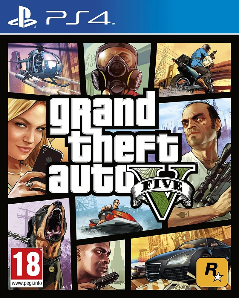 GTA 5 - GRAND THEFT AUTO V PS4 EDIZIONE ITALIANA