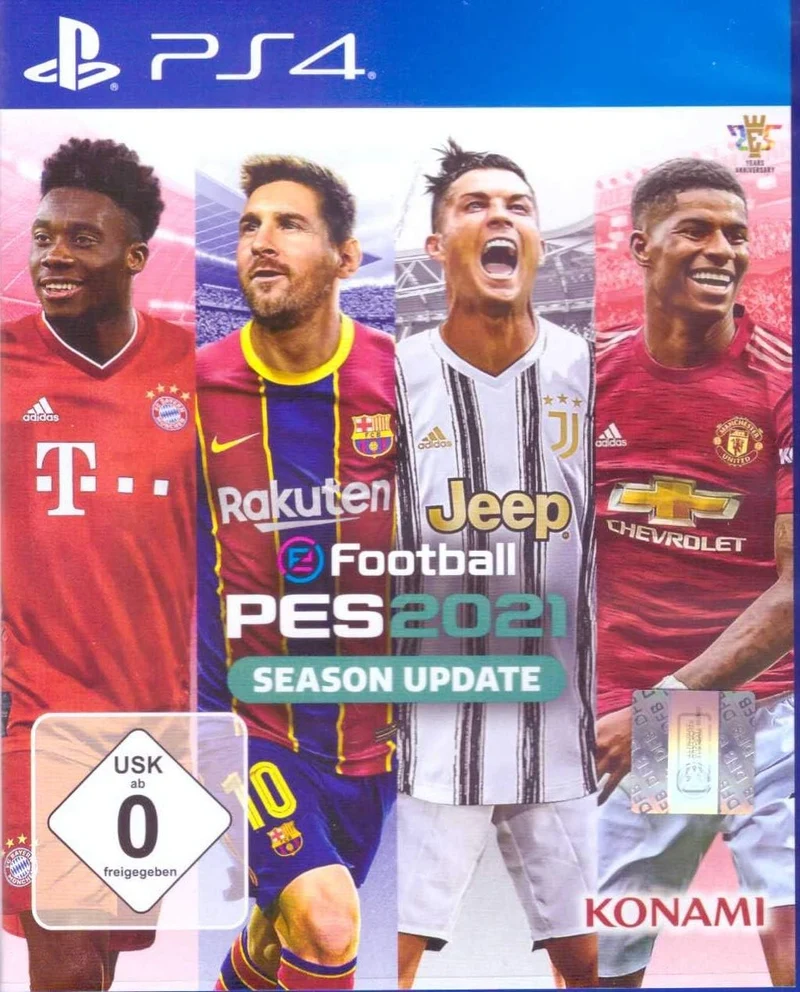 Efootball Pes 2021 PS4 Season Update Edizione TEDESCA Con Italiano