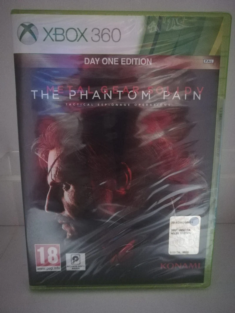 METAL GEAR SOLID V THE PHANTOM PAIN XBOX 360 (DAY ONE EDITION)(versione italiana)