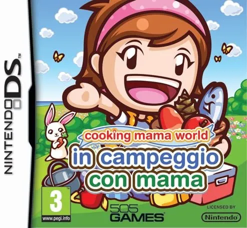 COOKING MAMA WORLD IN CAMPEGGIO CON MAMA NINTENDO DS (versione italiana)