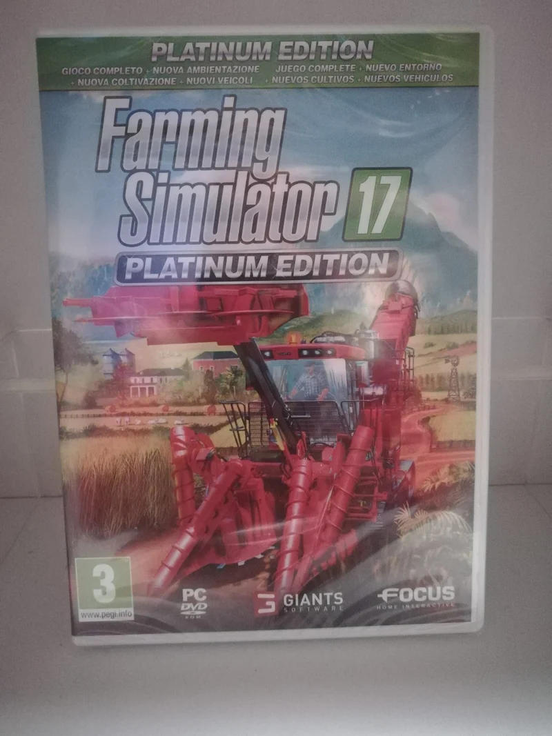 FARMING SIMULATOR 17 PLATINUM EDITION PC (versione italiana)(gioco completo)