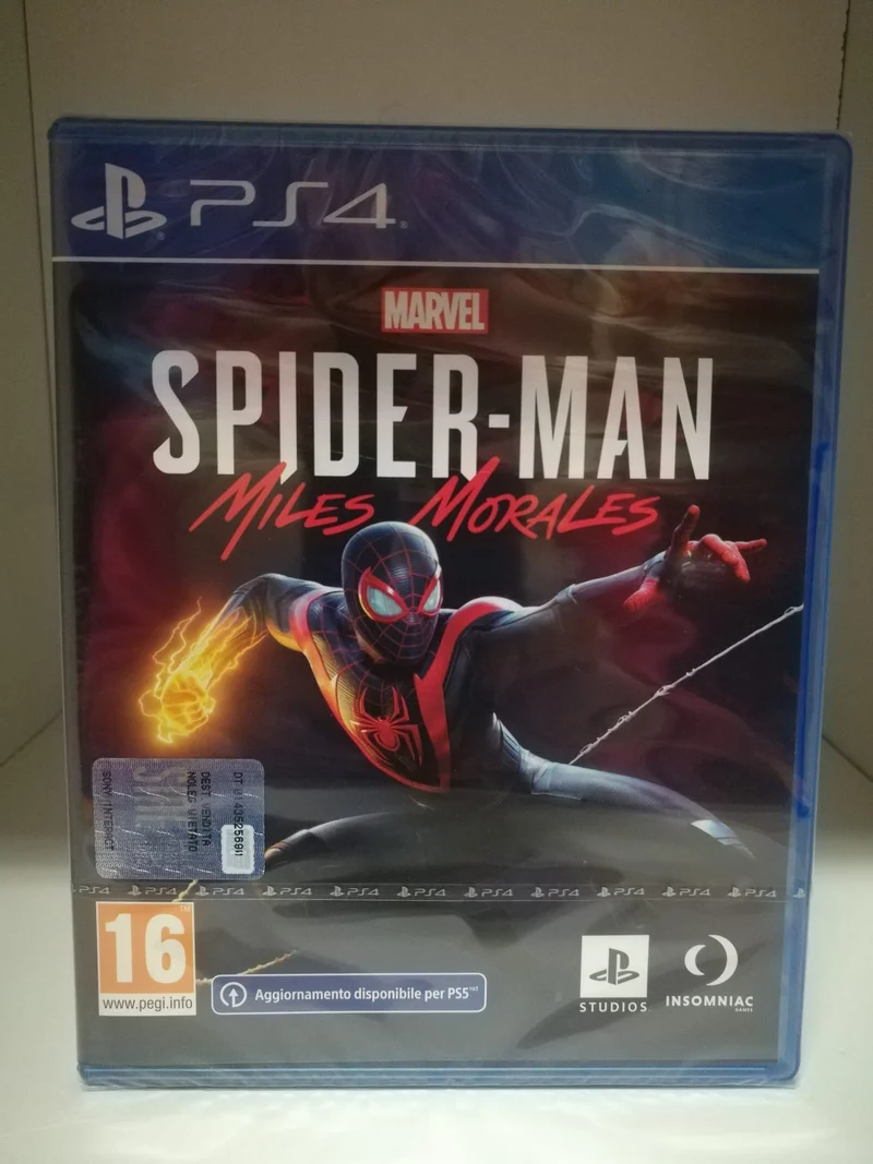 MARVEL'S SPIDER-MAN MILES MORALES PLAYSTATION 4 EDIZIONE ITALIANA