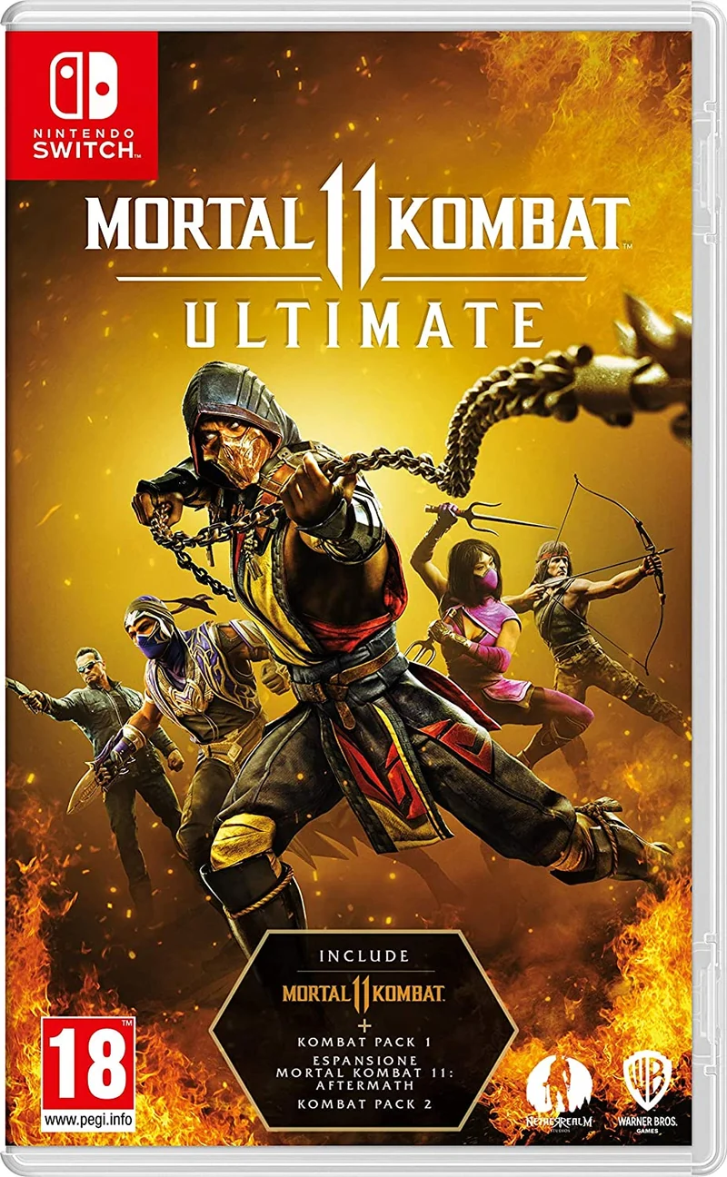 Mortal Kombat 11 Ultimate Nintendo Switch Edizione Regno Unito