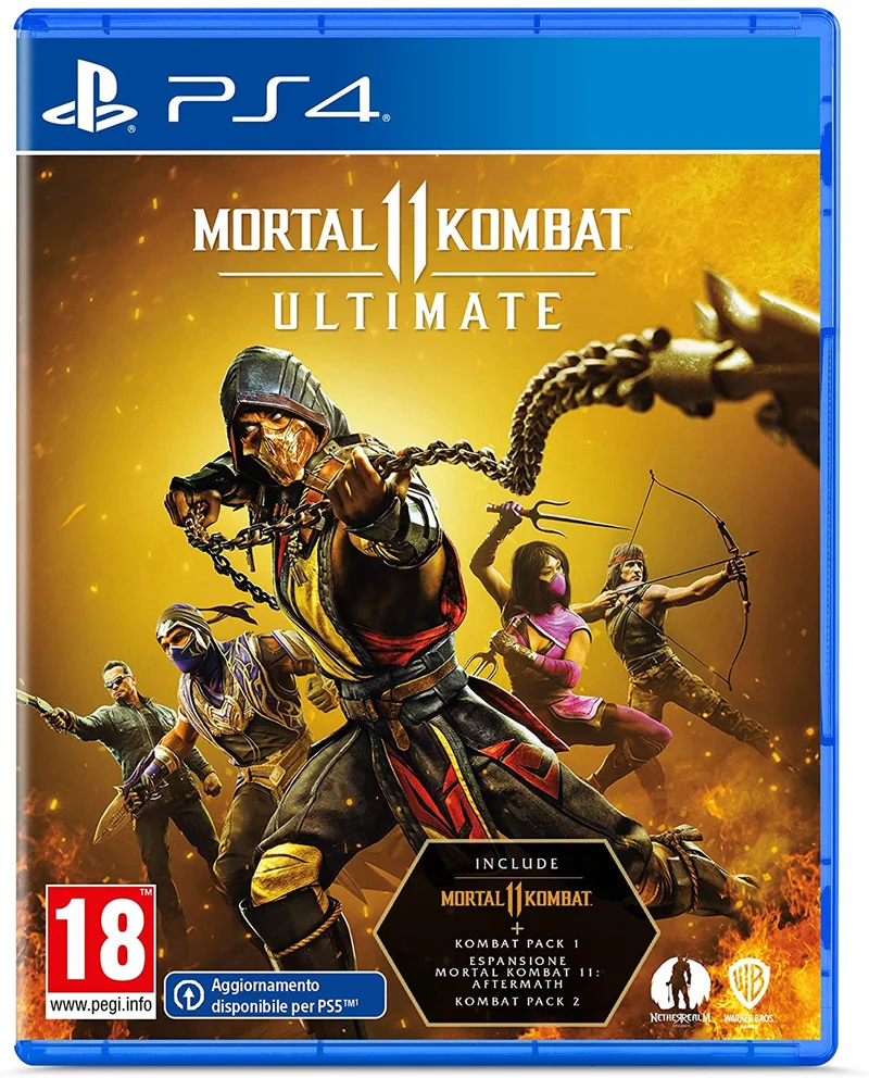 Mortal Kombat 11 Ultimate Playstation 4 Edizione Regno Unito