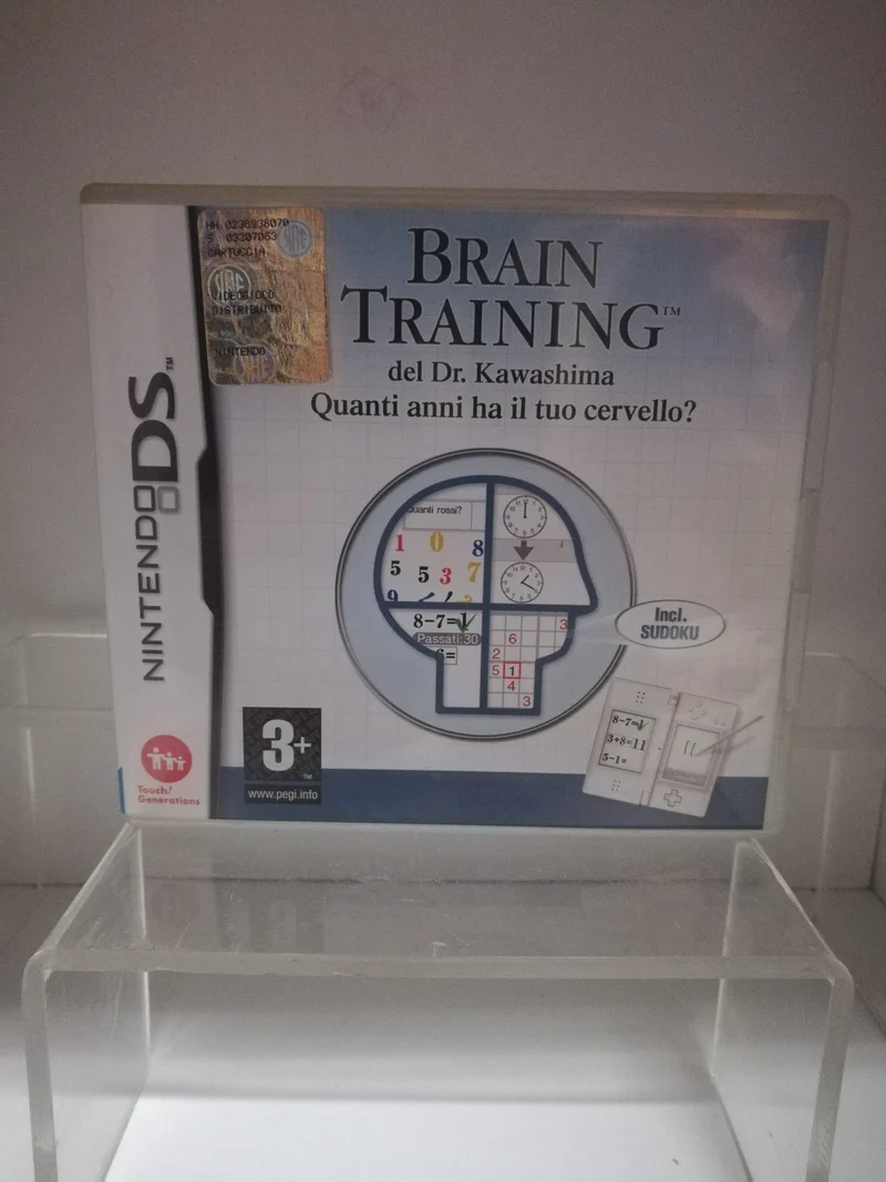 BRAIN TRAINING DEL DR.KAWASHIMA NINTENDO DS (usato garantito)