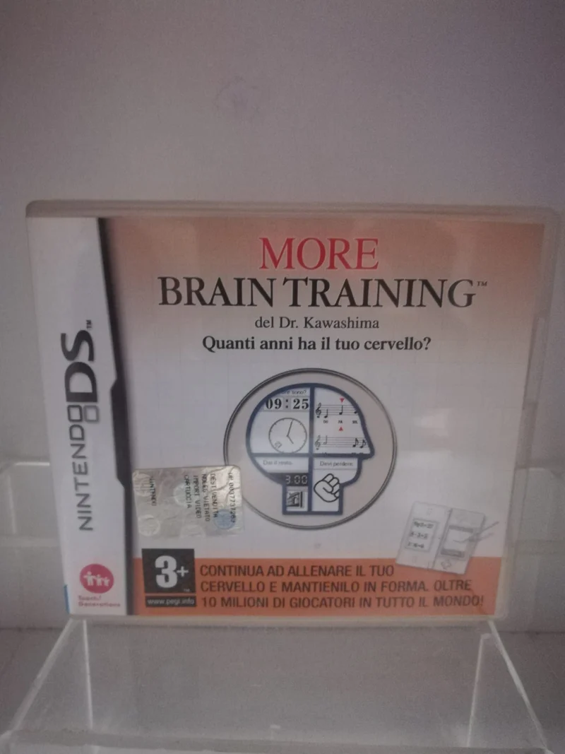 MORE BRAIN TRAINING DEL DR.KAWASHIMA NINTENDO DS (usato garantito)