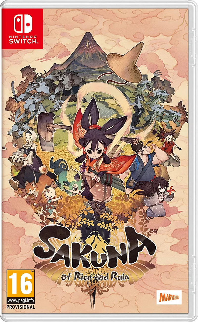 Sakuna: Of Rice and Ruin Nintendo Switch Versione EU